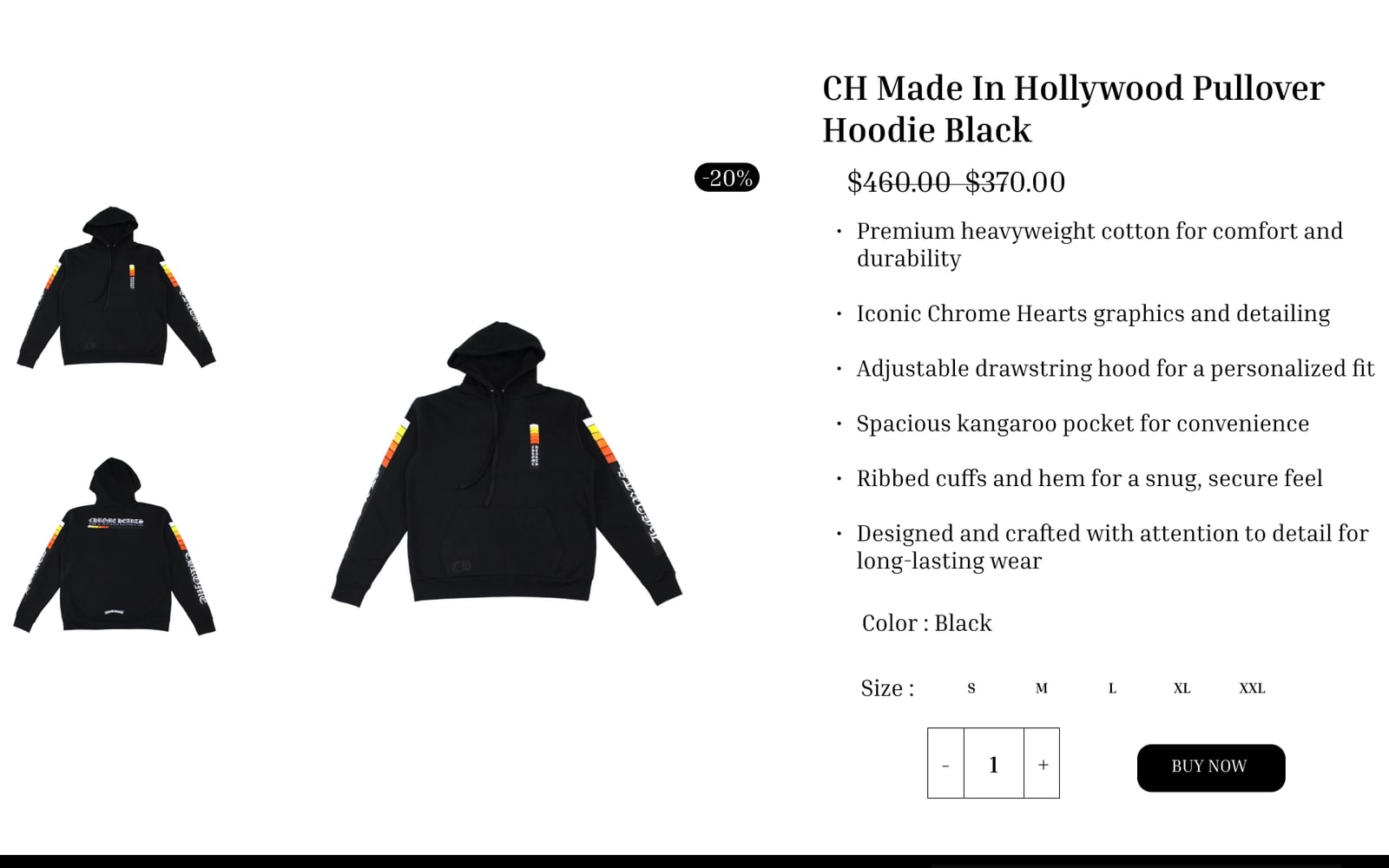 Chrome Hearts Concept — Product detail